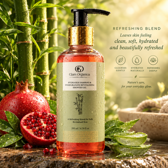 Hydrasilk Bamboo & Pomegranate Revitalising Shower Gel